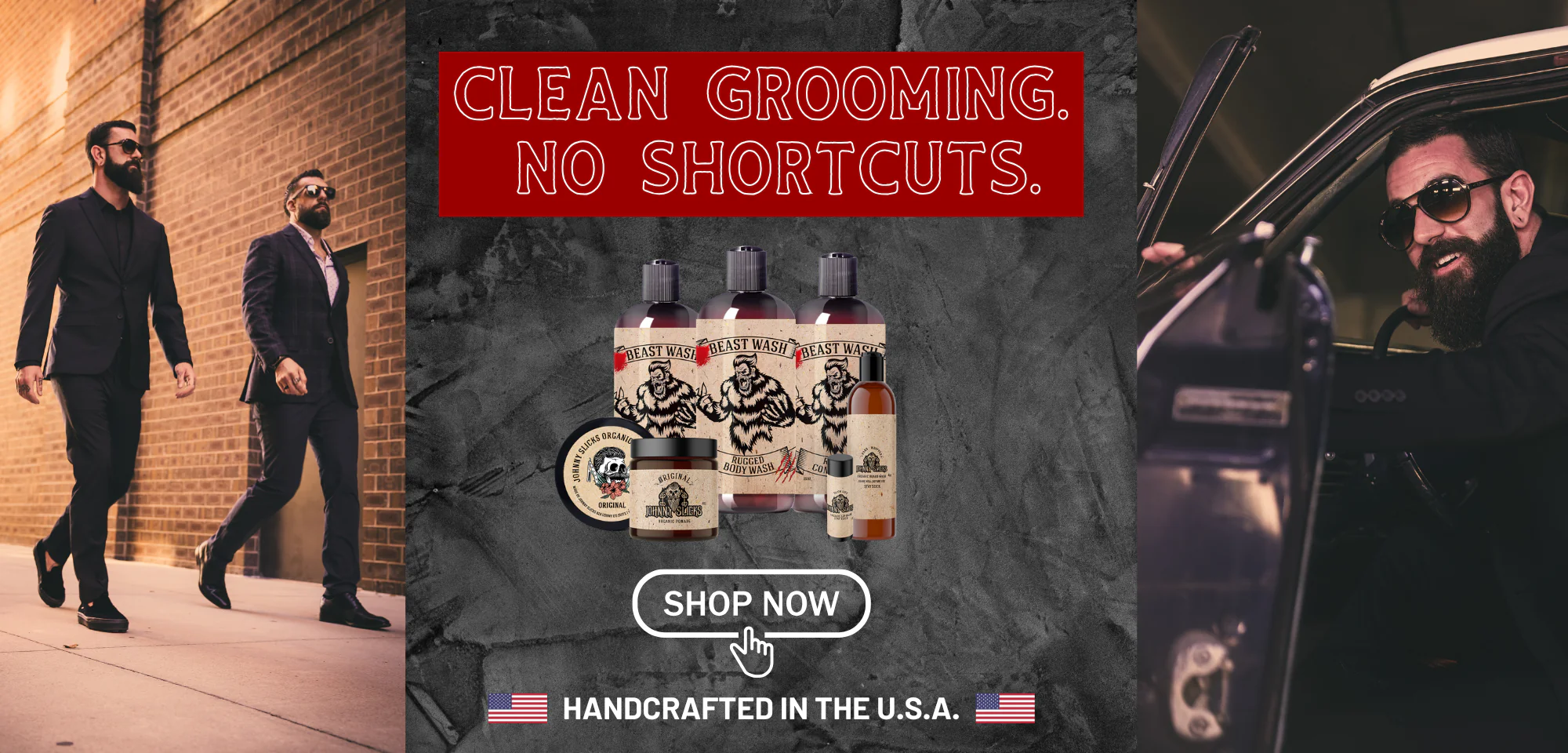 Battle-Tested Grooming, Naturally Refined